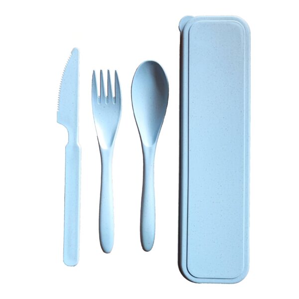 Cubiertos fibra de trigo cubiertos de fibra de trigo