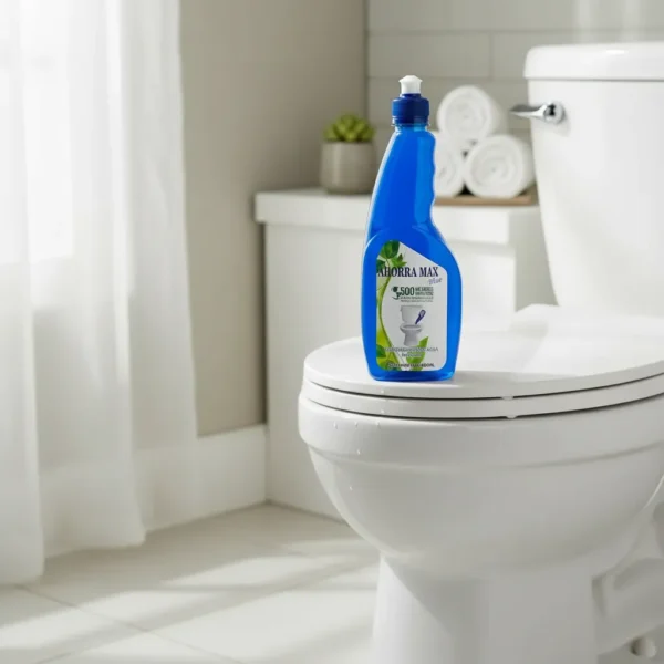Líquido azul para sanitario • Ahorra Max Blue